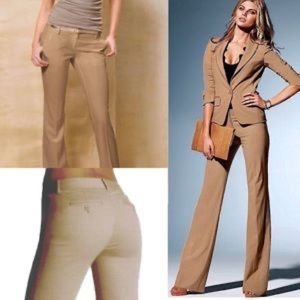 body by victoria secret the christie fit khaki ankle pants sz 10